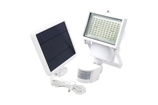Projecteur solaire d’extérieur LED Cooper - Blanc - 2 x 10 W