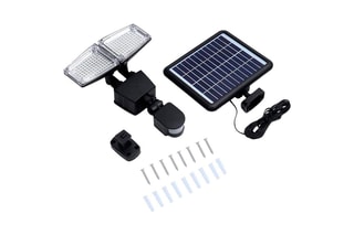 Projecteur solaire LED Douglas - Noir