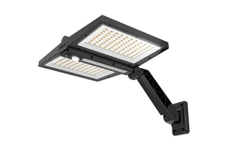Projecteur solaire d’extérieur LED Clipper - Noir - 2 x 8,5 W