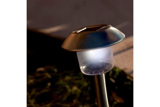 8 balises solaires LED Alesia - Noir - 8 x 1 W