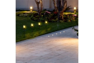 4 balises solaires LED Farely - Noir