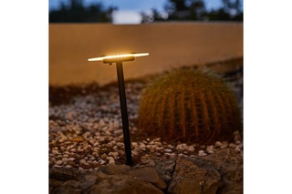 2 balises solaires LED Ufo - Noir