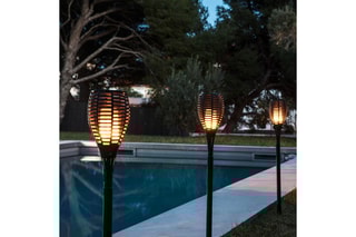 2 torches solaires Mini Maity Sun - Noir - 2 x 1 W