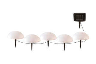 5 Solarledtuinlampen Half Moon