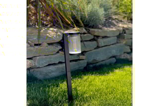 2 balises solaires LED Beamlit - Noir