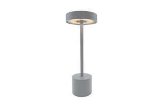 Draadloze Oplaadbare Ledstaanlamp op Voet Roby Lichtgrijs