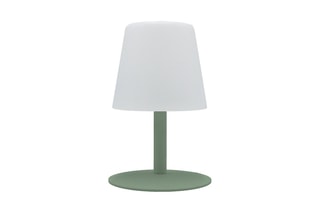 Lampe de table sans fil LED rechargeable Standy - Vert et blanc