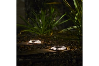 8 spots LED solaires Quadry - Noir