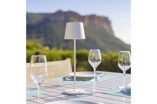 Snoerloze Tafelledlamp Kelly - Wit 