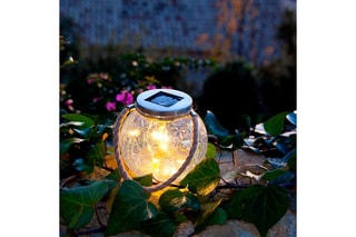 2 Solarledlampen Crack Ball Cord