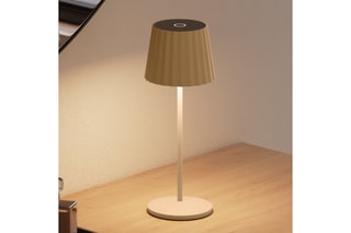 Draadloze Ledtafellamp Abby - Crèmekleurig