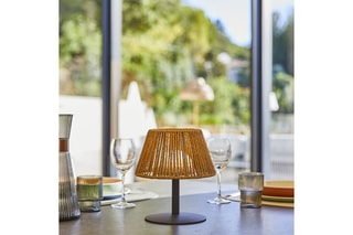 Ledlamp Standy Mini Raffy Zwart en Bruin