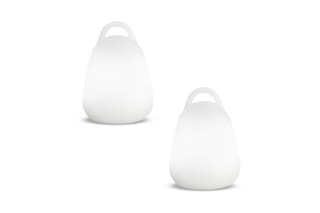 2 ledtafellampen Liberty- Wit