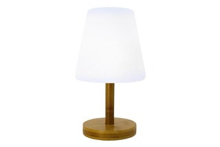 Draadloze Ledtafellamp Standy Mini Wood - 25 cm
