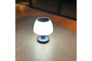 2 Solar Ledtafellampen Lumina - Wit en Zwart