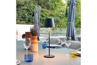 Snoerloze Tafelledlamp Kelly - Zwart 
