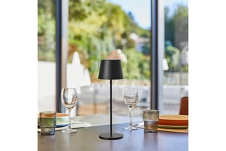 Snoerloze Tafelledlamp Kelly - Zwart 