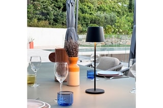Snoerloze Tafelledlamp Kelly - Zwart 