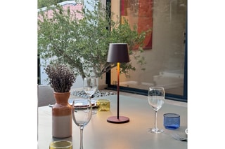 Snoerloze Tafelledlamp Kelly - Bruin 