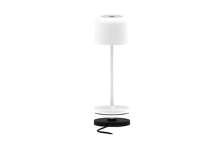 Draadloze Oplaadbare Ledstaanlamp op Voet Sophia Wit