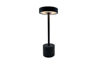 Ledtafellamp Roby Wit en Zwart -