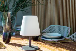 4 Ledlampen standy mini rock Wit en Zwart