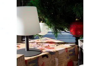4 Ledlampen standy mini rock Wit en Zwart