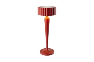 Draadloze Tafellamp Touch Aluminium TWIGGY Rood H26 cm
