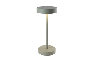 Aluminium Draadloze Tafellamp SANDY MINI Groen H25 cm