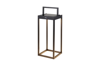 Draadloos Oplaadbare Solarlantaarn HANDY MINI GrijsH33cm
