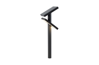 Potelet solaire en aluminium KEOPE GROUND H80cm