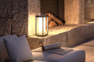 Potelet solaire en aluminium RADIA MINI MOON H35cm