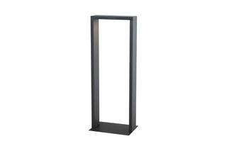 Potelet solaire en aluminium AXIS MAXI Noir H65cm