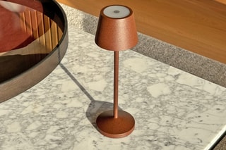 9 Tafellampen EMILY Roestbruin + Oplaadstation