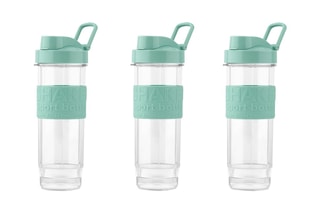 3 Flessen voor Miniblender 3 x 570 ml
