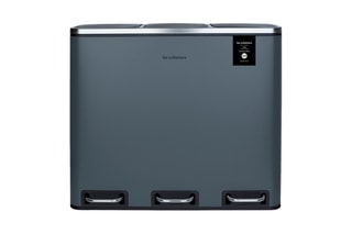 Roestvrijstalen Pedaalemmer  3 x 18 l