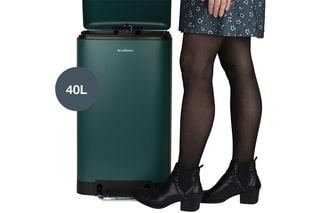 Roestvrijstalen Pedaalemmer 40 l