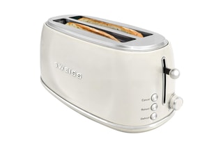 Broodrooster Vintage Beige - 1500 W - 2 sleuven
