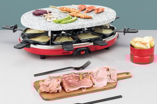 4-in-1 Gourmetstel 8 Personen
