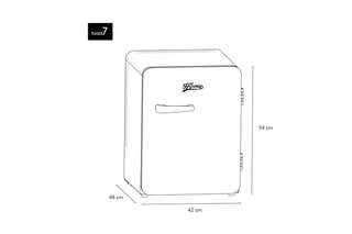 Minibar Retro - 31 l