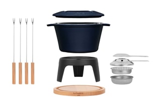 Gietaluminium Fondueset - 4 personen - 1,2 l