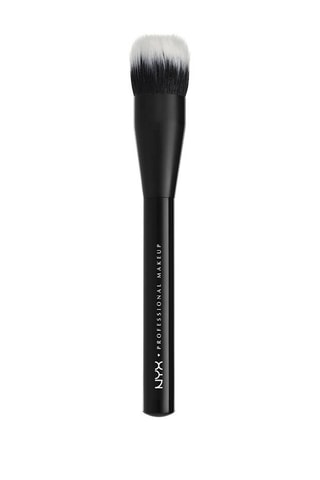 Pinceau duo fibre fond de teint - Noir