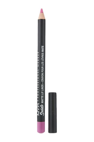 Crayon lèvres mat vegan Suede Matte Lip Liner - 13 Respect The Pink - 1 g