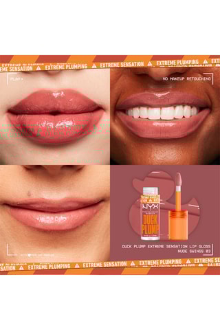 Gloss repulpant - Nude Swings - 7 ml