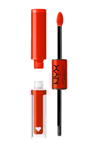 Brillant lèvres vegan liquide à double embout 16 h Shine Loud - Stay Stuntin - 3,4 ml