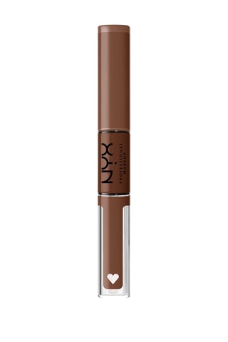 Brillant lèvres vegan liquide à double embout 16 h Shine Loud - Total Baller - 3,4 ml