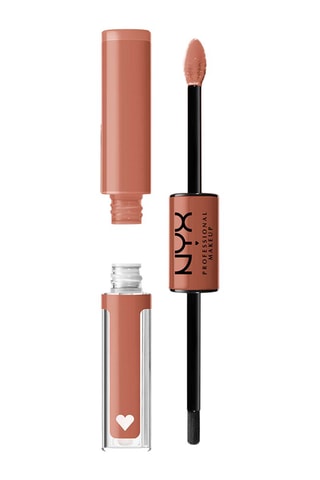 Brillant lèvres vegan liquide à double embout 16h Shine Loud - Goal Crusher - 3,4 ml