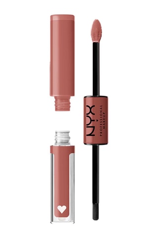 Brillant lèvres vegan liquide à double embout 16h Shine Loud - Magic Maker - 3,4 ml