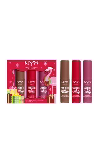 Trio rouges à lèvres liquides mats Smooth Whip - 3 x 4 ml