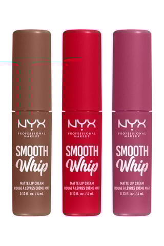 Trio rouges à lèvres liquides mats Smooth Whip - 3 x 4 ml